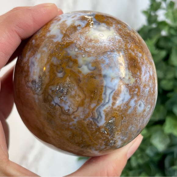 Ocean Jasper Sphere - Picture 9 of 17